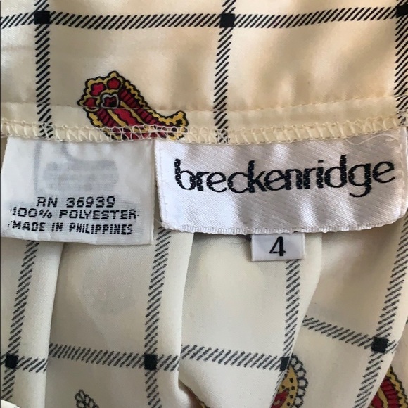 Vintage Breckinridge Pleated Midi Skirt - Picture 4 of 5